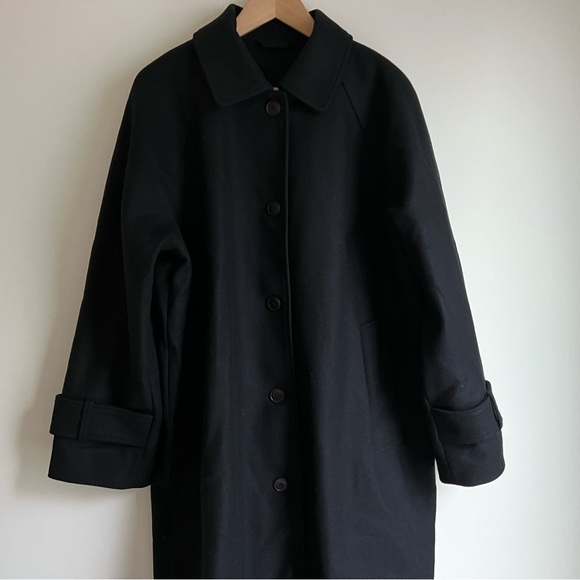 SKALL STUDIOS The Macy Black Coat Size 36 Oversized Fit - Picture 9 of 11